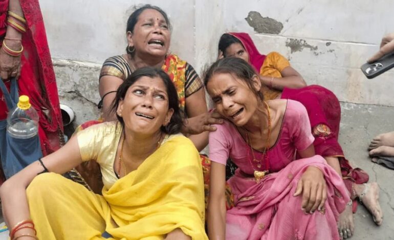 हाथरस दुर्घटना: मृतांचा आकडा १२१