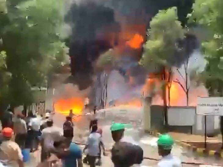 आंध्र प्रदेशच्या फार्मा कंपनीत स्फोट, १७ जणांचा मृत्यू