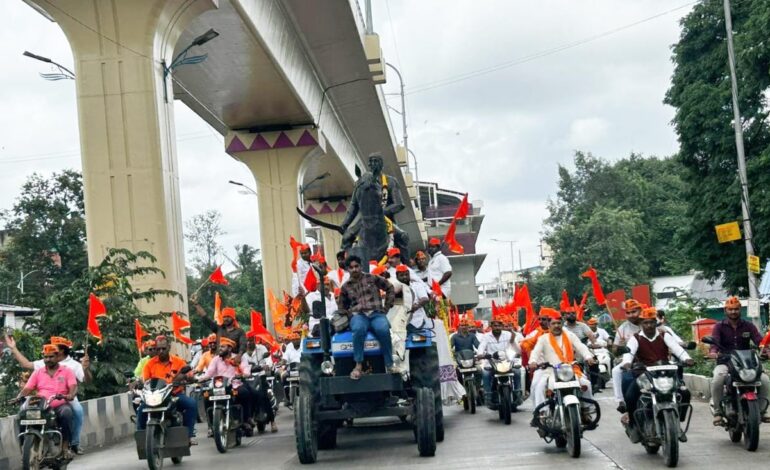 उद्योगनगरीत मराठा शांतता फेरी !