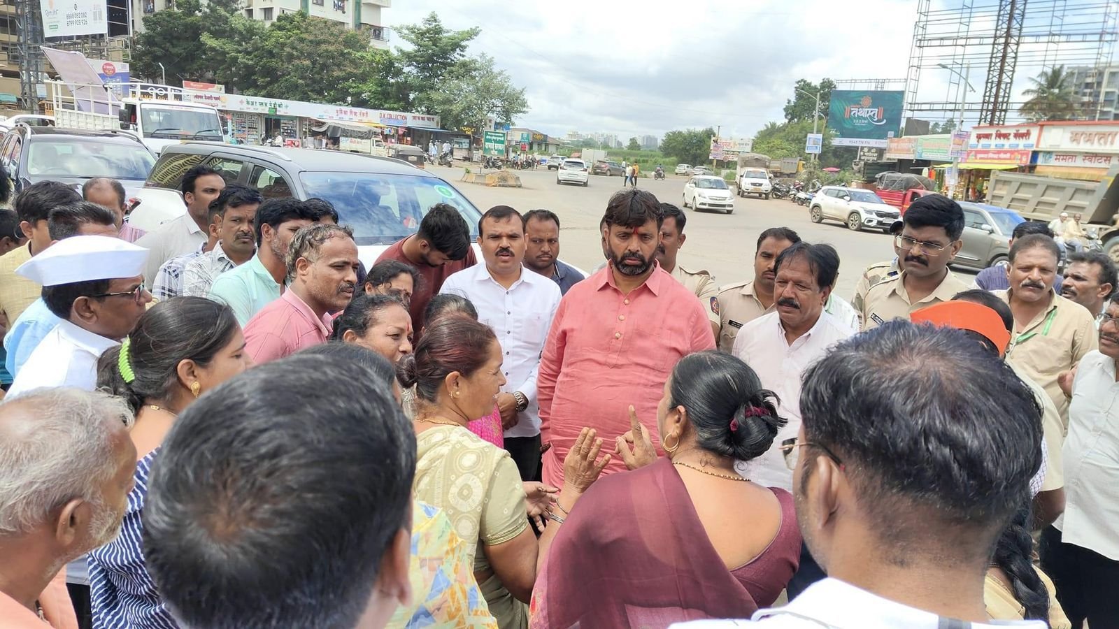 चऱ्होलीतील मंडईच्या कामाला चालना