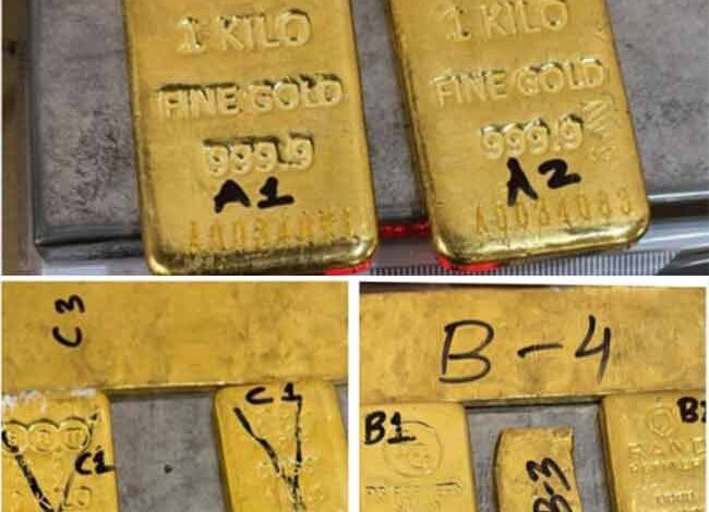 १३८ कोटी रुपयांचे सोन्याने भरलेला कंटेनर पुण्यात पकडला