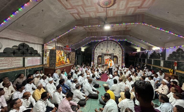 शंकर जगतापांसाठी स्वयंस्फूर्तीने एकवटले ग्रामस्थ