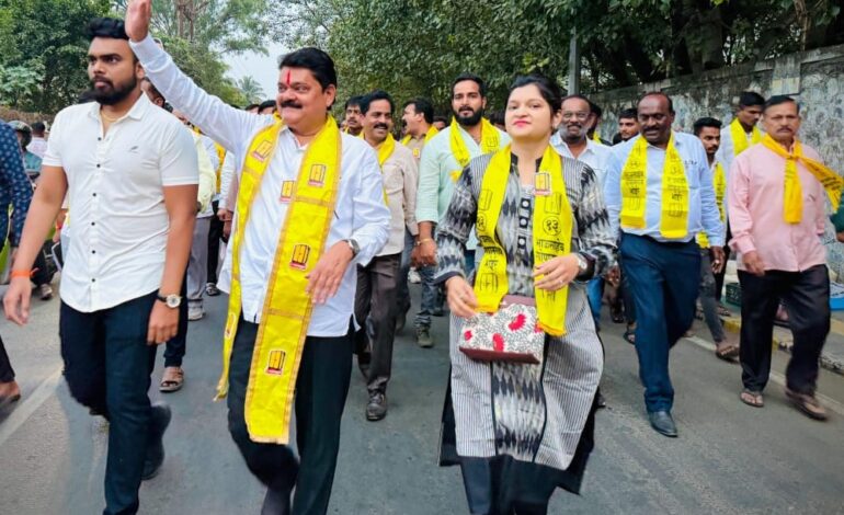 नागरिकांचा स्वतःहून पदयात्रेत सहभाग : भाऊसाहेब भोईर!