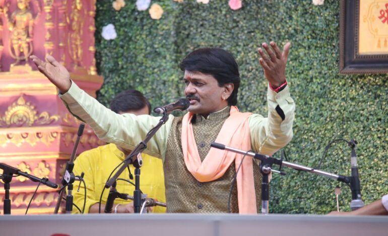 पंडित जयतीर्थ मेवुंडी यांच्या गायनाने सोहळा भक्तिमय