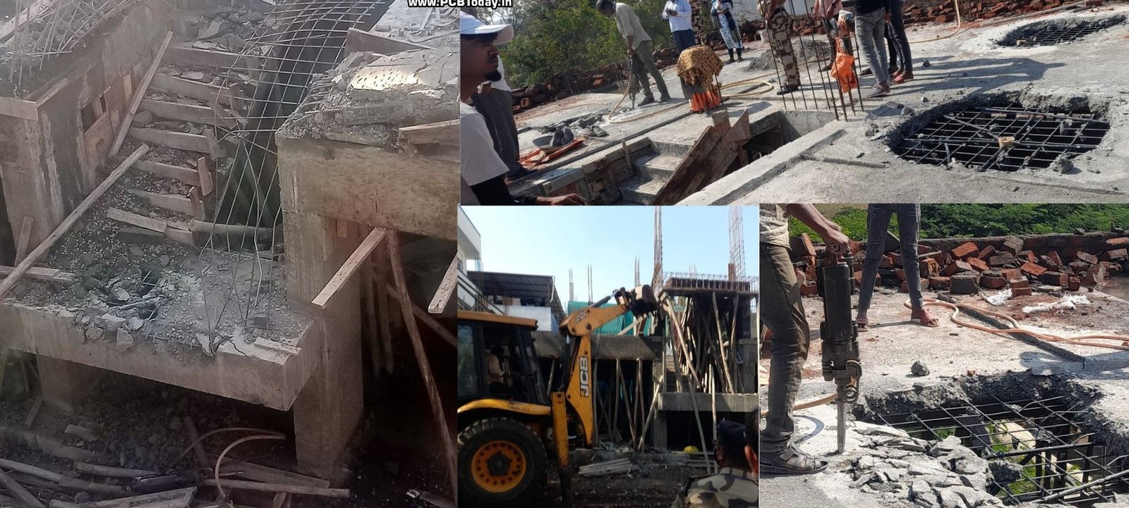 वाल्हेकरवाडीत अतिक्रमण कारवाईचा धडाका!