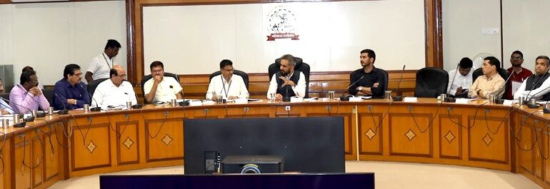 अनाधिकृत बांधकामे व अतिक्रमणे हटविण्यास प्रशासक शेखर सिंह यांची मान्यता !
