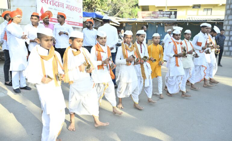 इंद्रायणी साहित्य संमेलनात रंगली दिंडी
