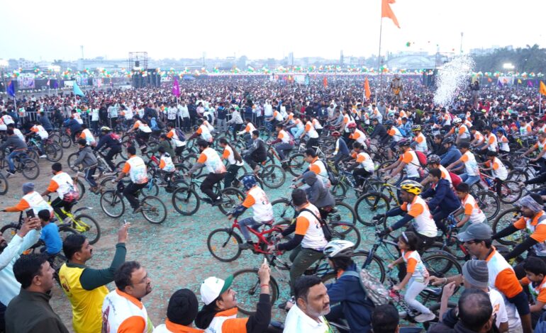 पर्यावरणप्रेमी सायकलस्वारांचा पिंपरी-चिंचवडमध्ये ‘कुंभमेळा