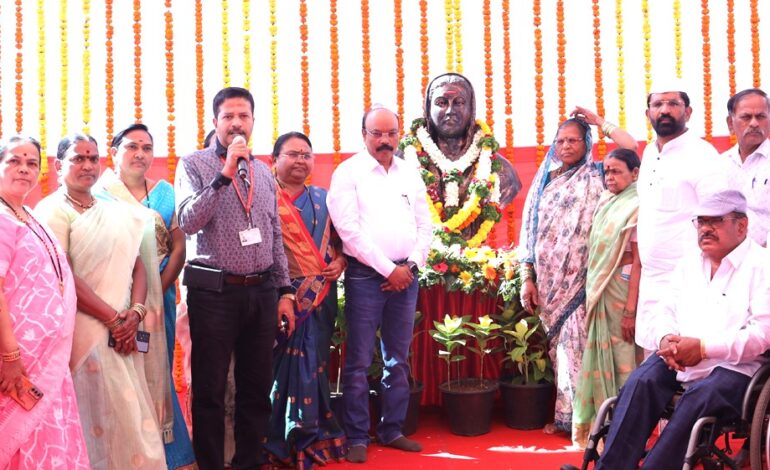 ज्ञानज्योती सावित्रीबाई फुले यांची जयंती विविध उपक्रमांद्वारे साजरी