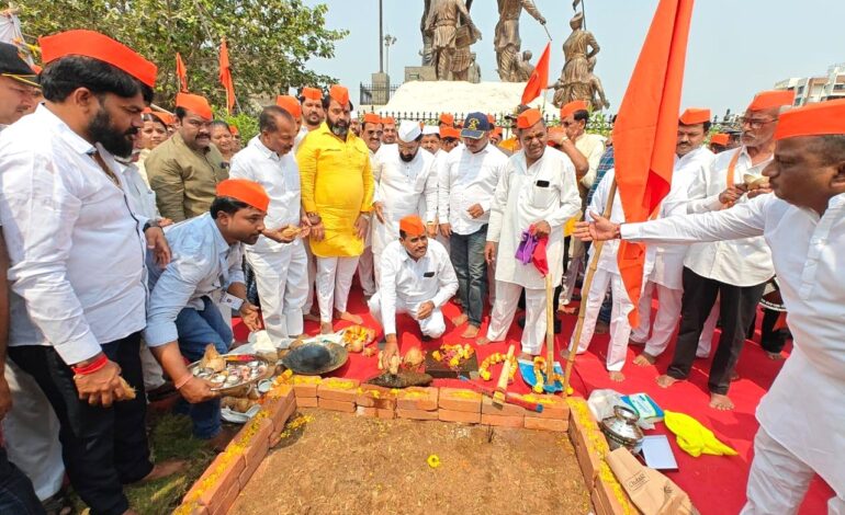 शौर्य-राष्ट्रभक्तीचे प्रतिक २०० फूट उंच भगवा ध्वज पिंपरी-चिचवडमध्ये दिमाखात फडकणार!