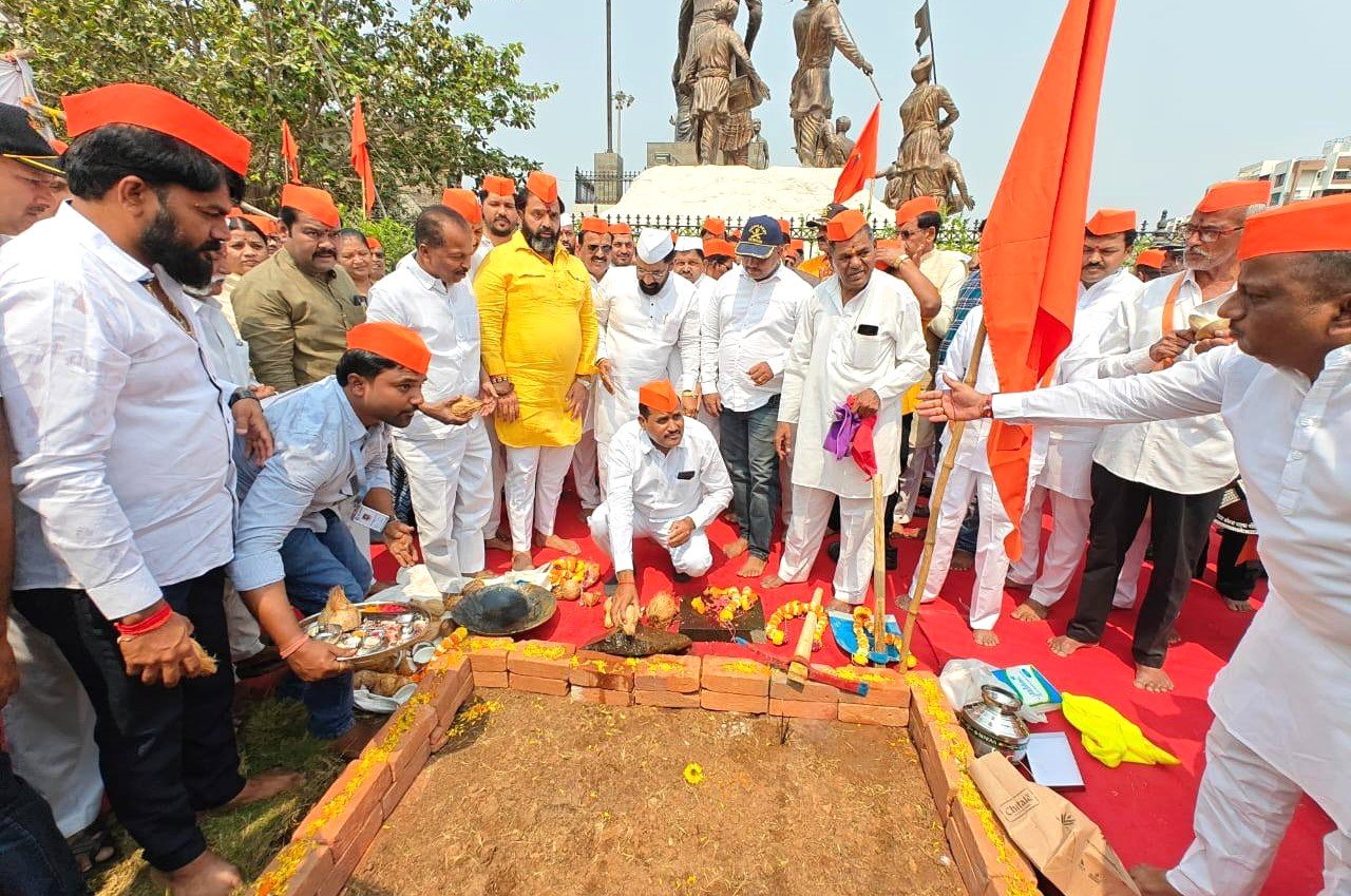 शौर्य-राष्ट्रभक्तीचे प्रतिक २०० फूट उंच भगवा ध्वज पिंपरी-चिचवडमध्ये दिमाखात फडकणार!