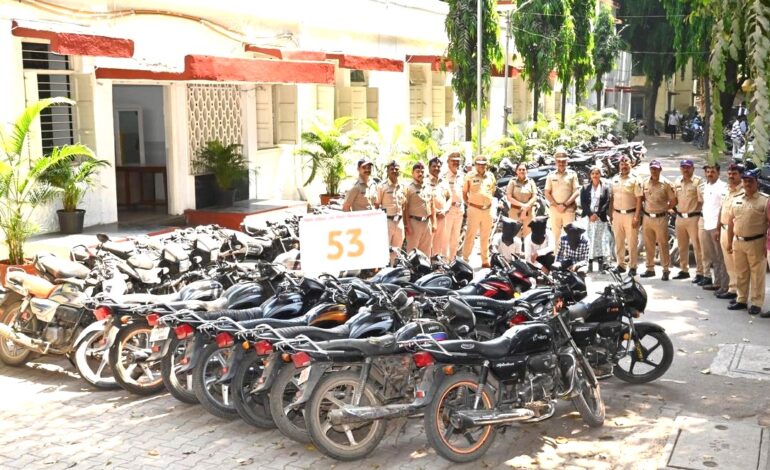 दुचाकी चोरणाऱ्या तीन सराईतांना अटक!