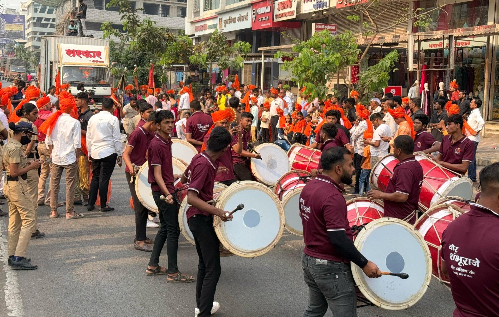 गुढी पाडवा शोभा यात्रेत हजारो हिंदू बांधवांचा उत्स्फूर्त सहभाग!
