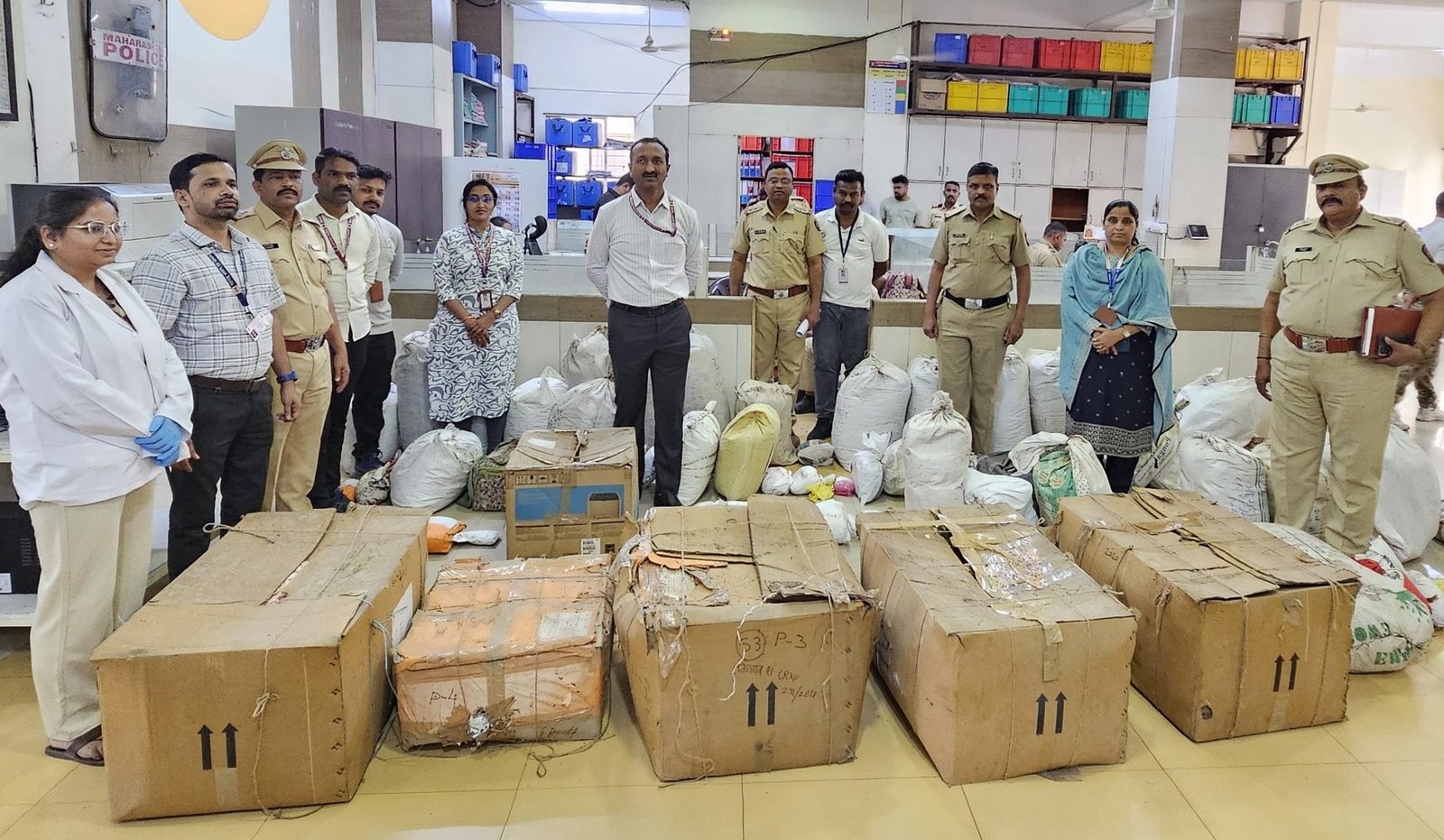 पिंपरी चिंचवड पोलिसांनी ६८३ किलो गांजा केला नष्ट!