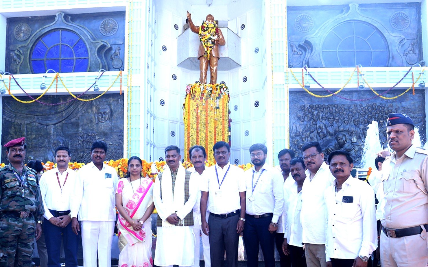 भारतरत्न डॉ. बाबासाहेब आंबेडकर यांच्या जयंतीनिमित्त महापालिकेच्या वतीने अभिवादन!