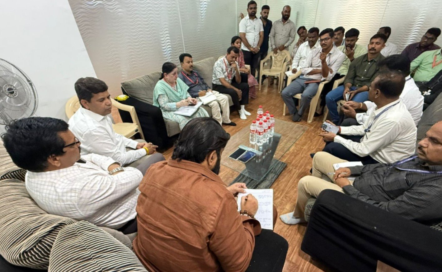 पावसाळापूर्व कामांसाठी आमदार लांडगे यांच्या प्रशासनाला सूचना!