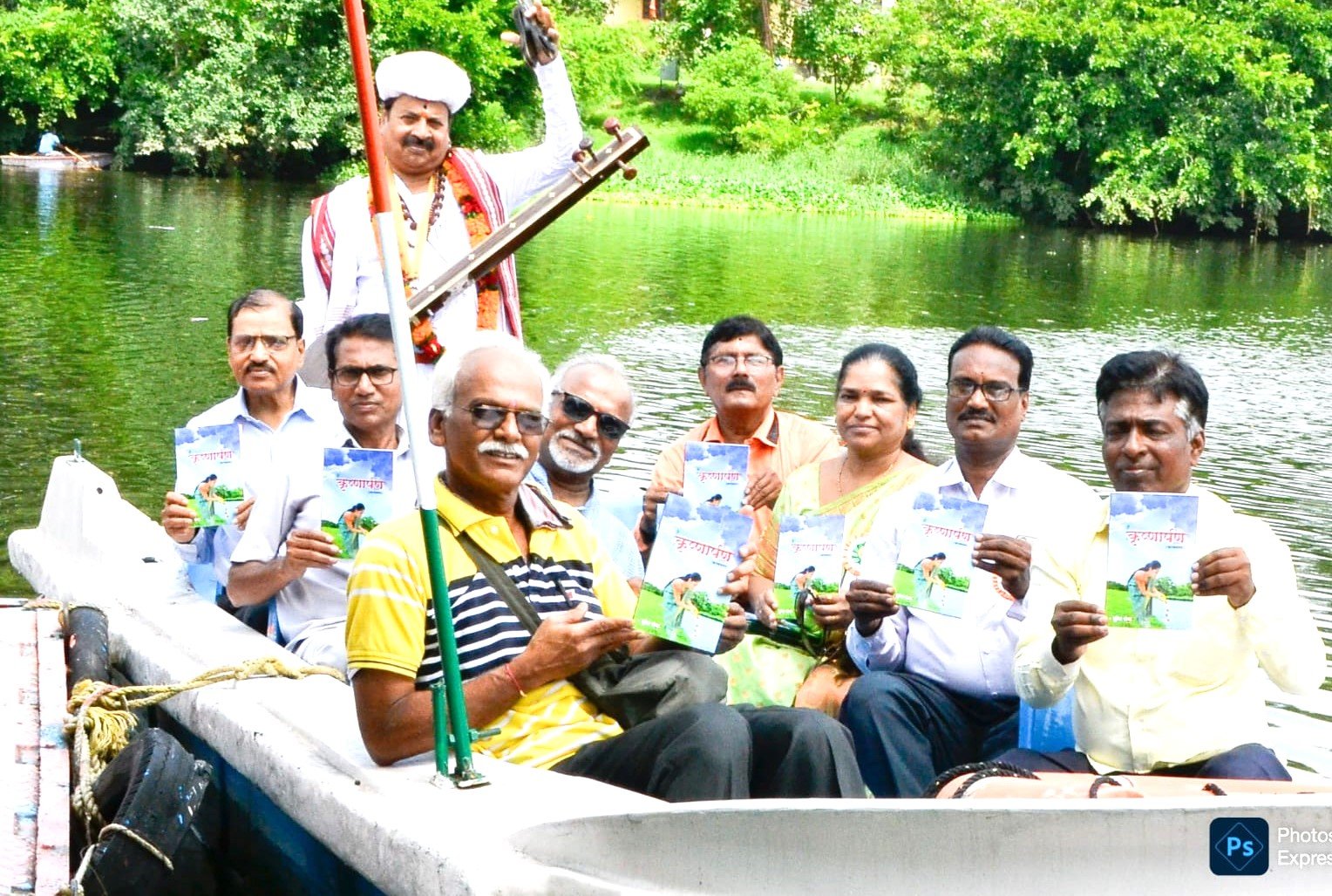 इंद्रायणीच्या साक्षीने ‘कृष्णार्पण’चे प्रकाशन संपन्न!