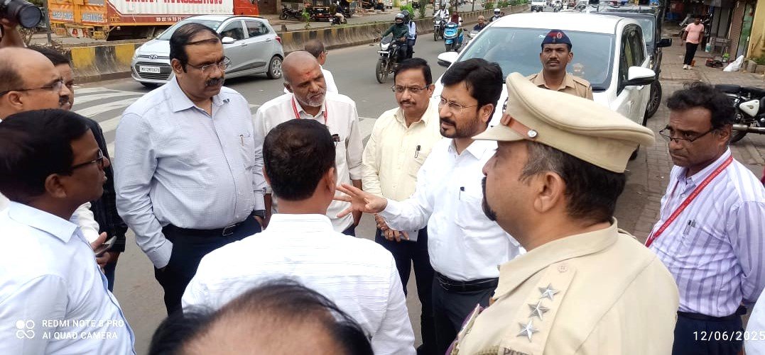 आषाढी वारी पालखी सोहळा मार्गाची अतिरिक्त आयुक्ताकडून पाहणी!