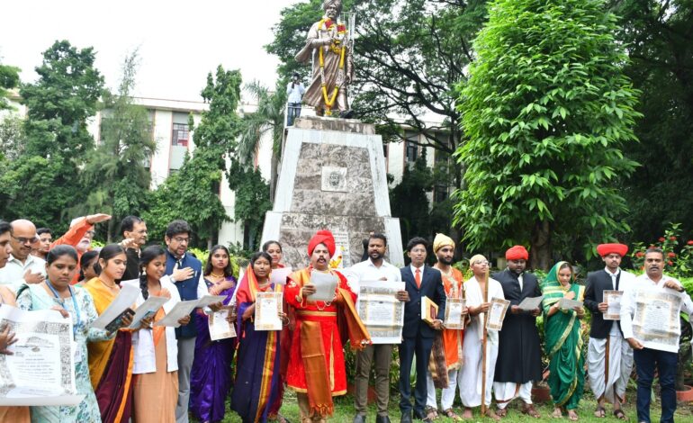 सामाजिक न्याय दिनानिमित्त संविधान जनजागृती व समता दिंडी संपन्न!