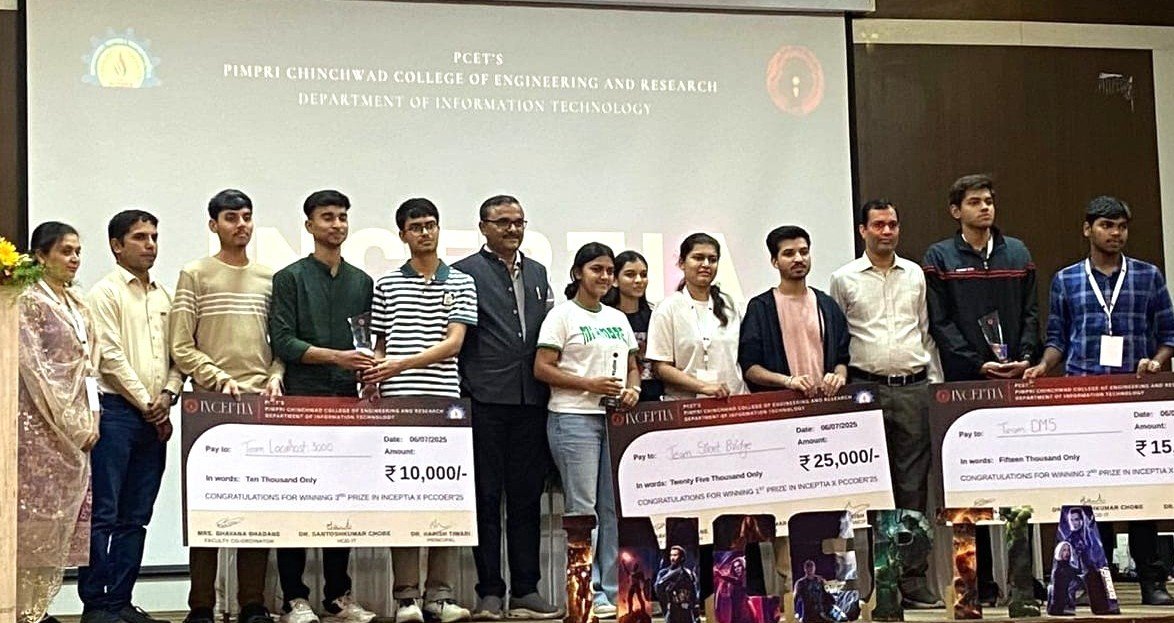 इन्सेप्टिया हॅकेथॉन राष्ट्रीय स्पर्धा म्हणजे व्यापक व्यासपीठ : प्राचार्य डॉ. तिवारी