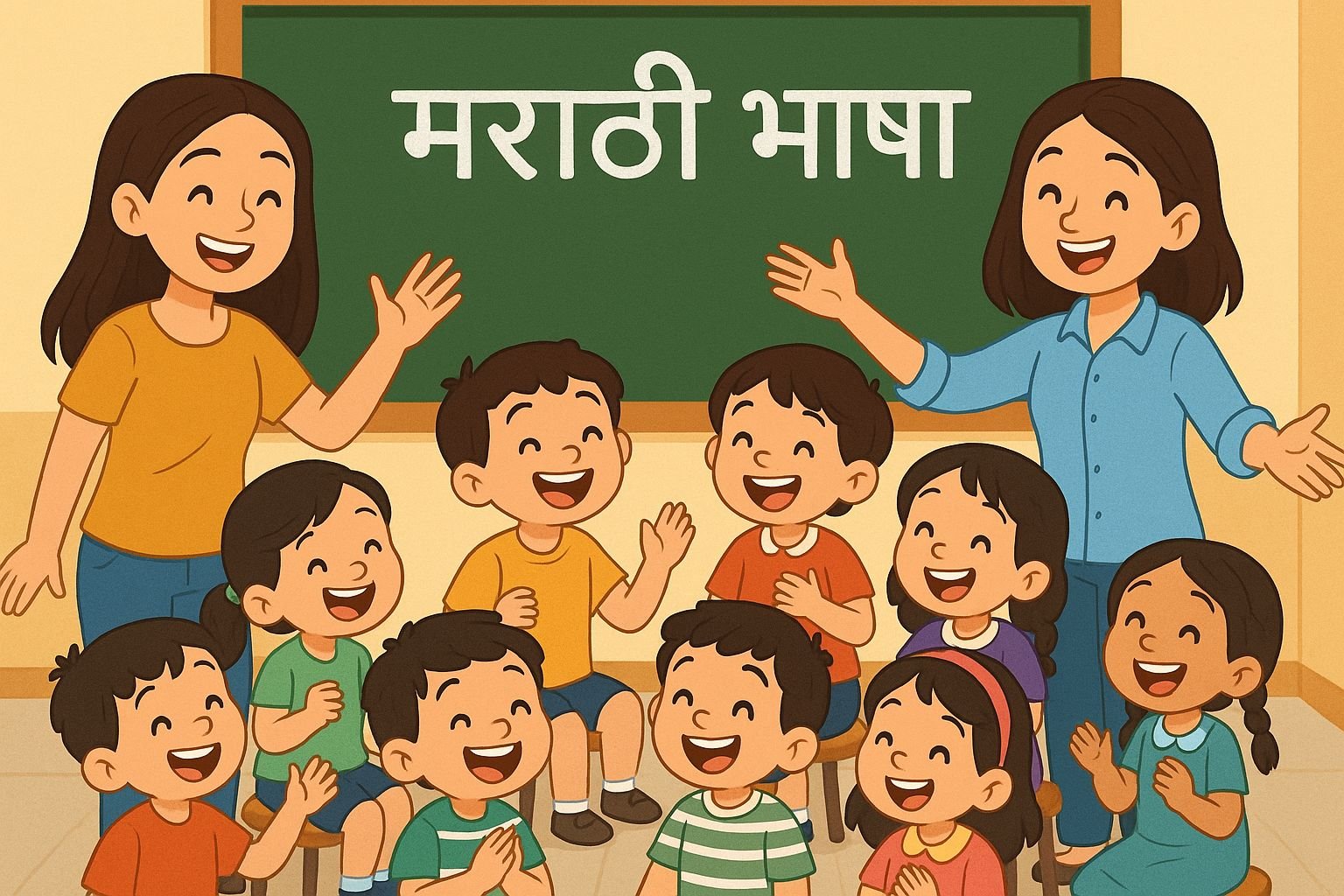 लहान मुलांसाठी मराठीची ऑनलाइन कार्यशाळा