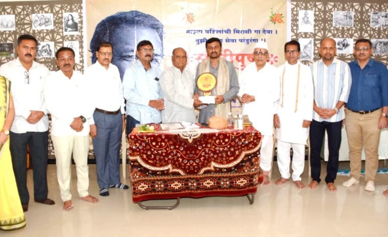 सामाजिक कार्याप्रति संवेदनशीलता समाजासाठी प्रेरक! : बबन पोतदार