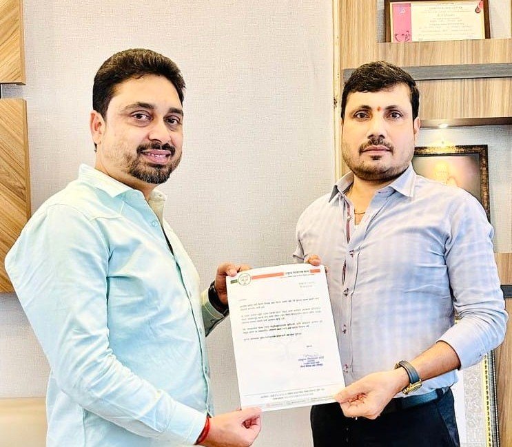 कुणाल लांडगे यांची शहर भाजपा प्रवक्तेपदी निवड!