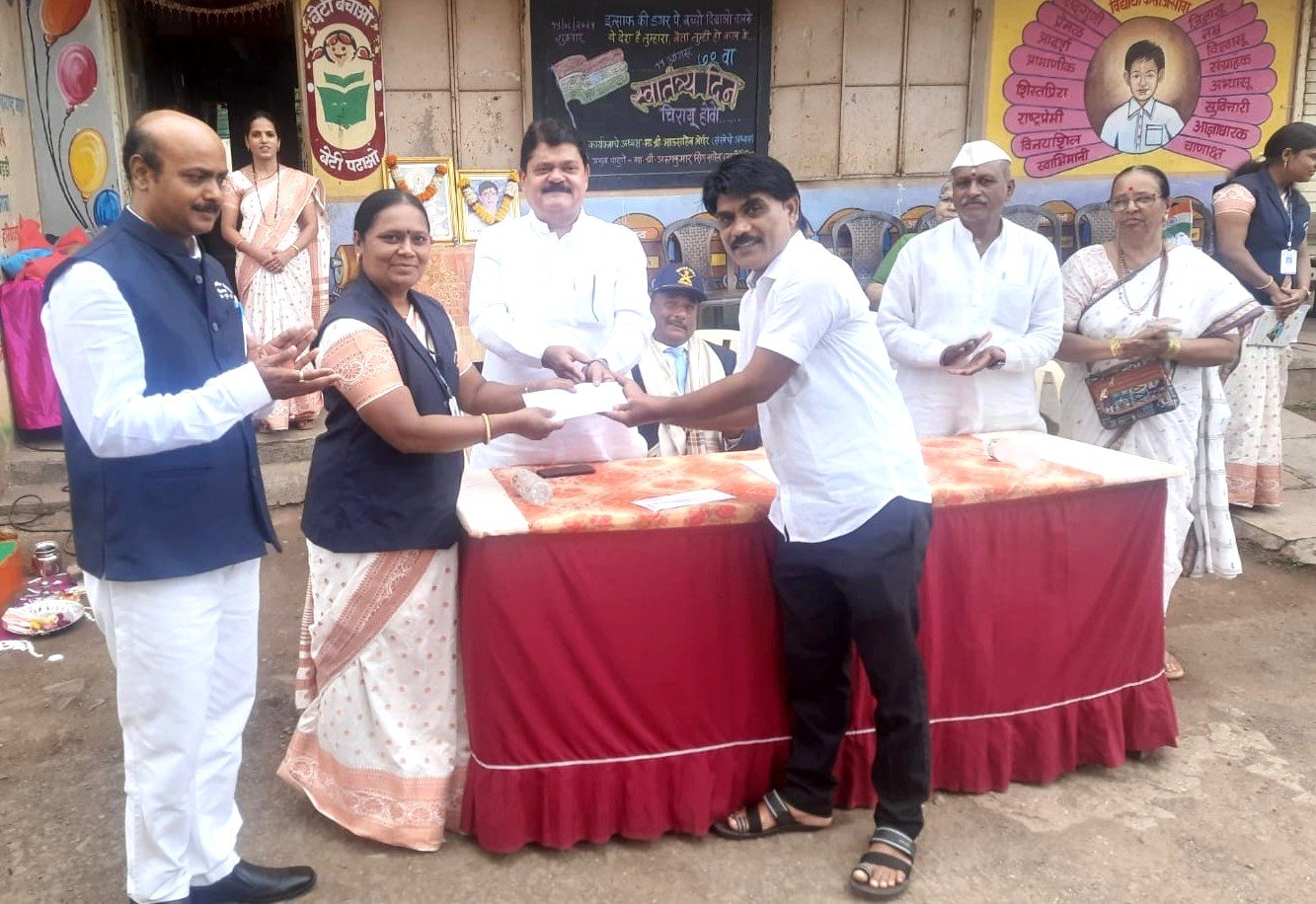 श्री मार्तंड देवसंस्थान जेजुरी यांचेकडून विद्यार्थ्यांना शैक्षणिक अर्थसाह्य!