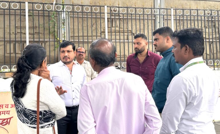 शहरातील गणेशोत्सव विसर्जन घाट तयारीचा शत्रुघ्न काटे यांच्याकडून आढावा!