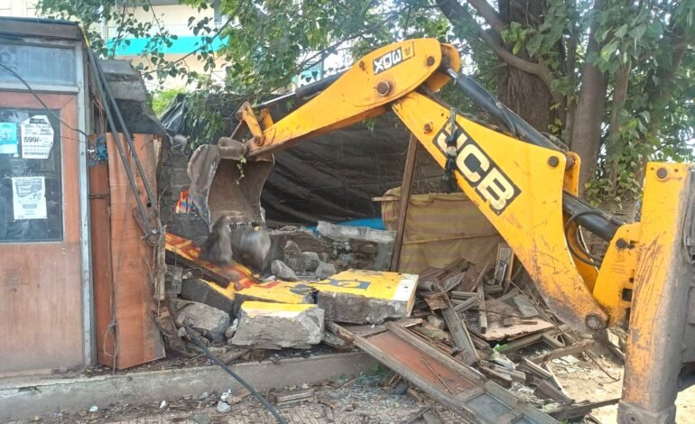 चाकण भागातील सव्वादोनशे अतिक्रमणावर हातोडा!