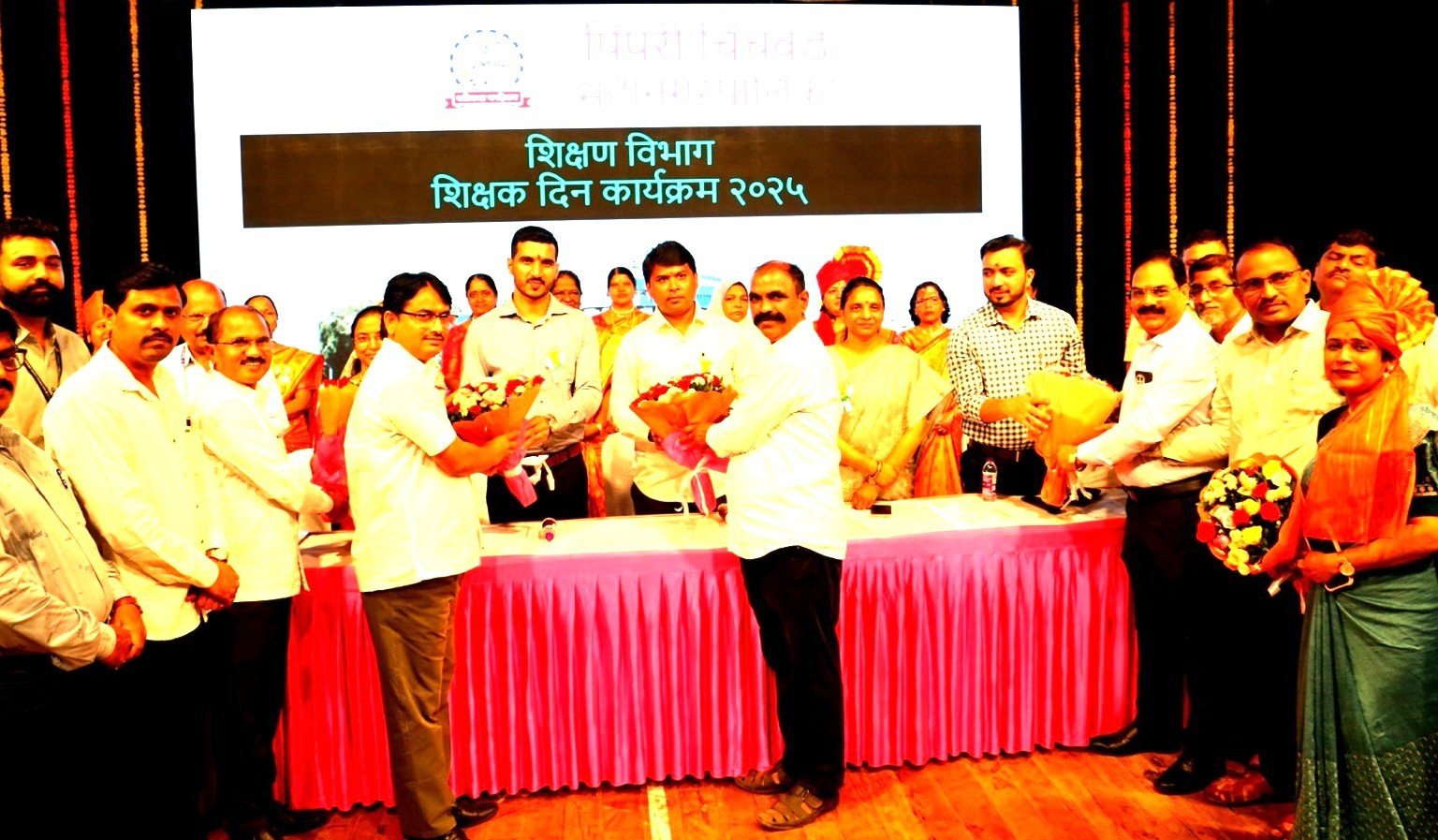 पिंपरी चिंचवड महापालिकेच्या वतीने २३ आदर्श शिक्षकांचा गौरव!