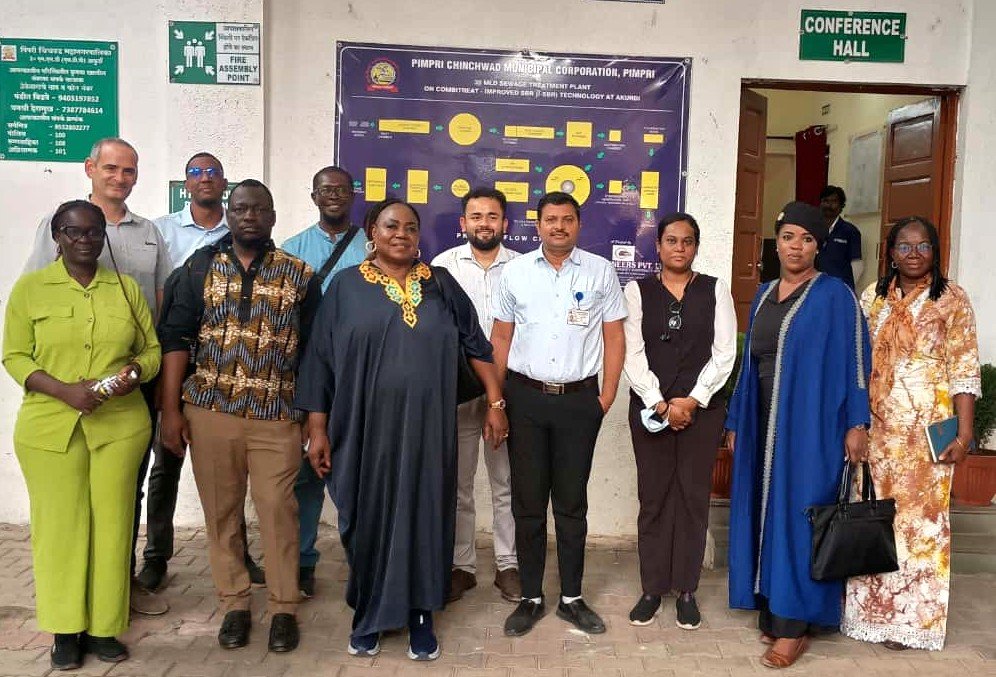 ‘वेस्ट-टू-एनर्जी प्लांट’ आणि ‘सांडपाणी शुद्धीकरण केंद्रास’ पश्चिम आफ्रिकी देशांतील शिष्टमंडळाची भेट!