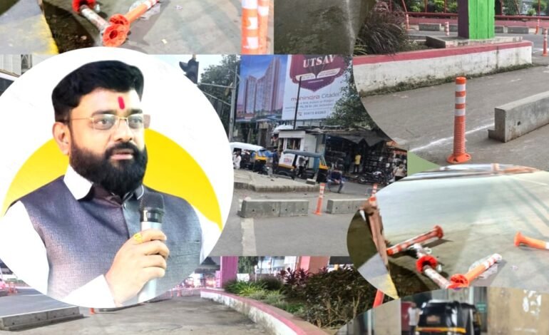 मोरवाडी चौकातील अनावश्यक डीव्हायडर हटवा; अन्यथा तीव्र आंदोलन!