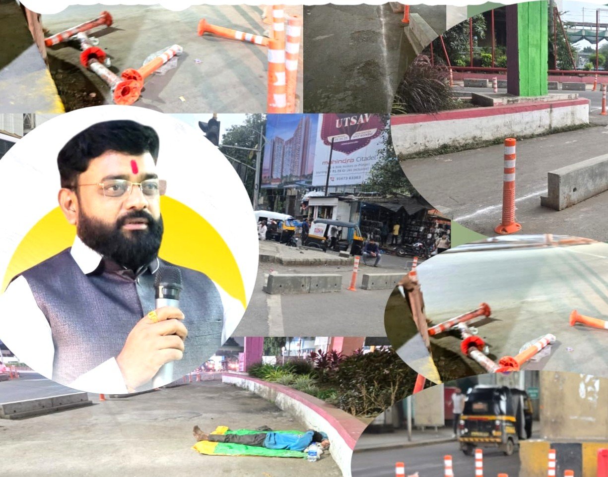 मोरवाडी चौकातील अनावश्यक डीव्हायडर हटवा; अन्यथा तीव्र आंदोलन!