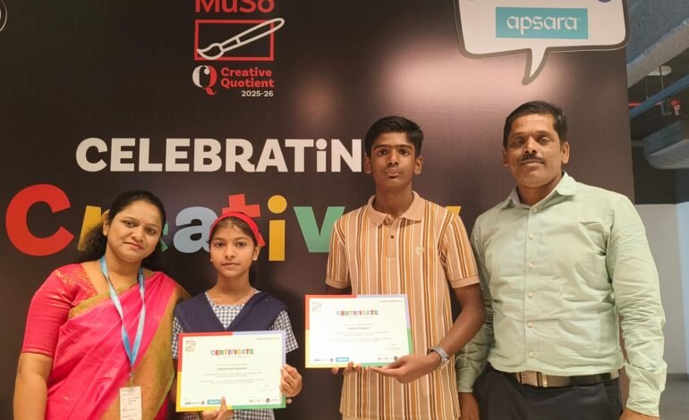 महापालिकेच्या विद्यार्थ्यांनी रेखाटलेल्या चित्रांची मुंबईतील प्रदर्शनासाठी निवड!