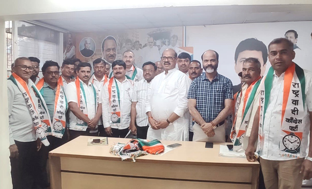 राष्ट्रवादी काँग्रेस पार्टी,पिंपरी चिंचवड शहर ओबीसी कार्यकारिणी जाहीर!