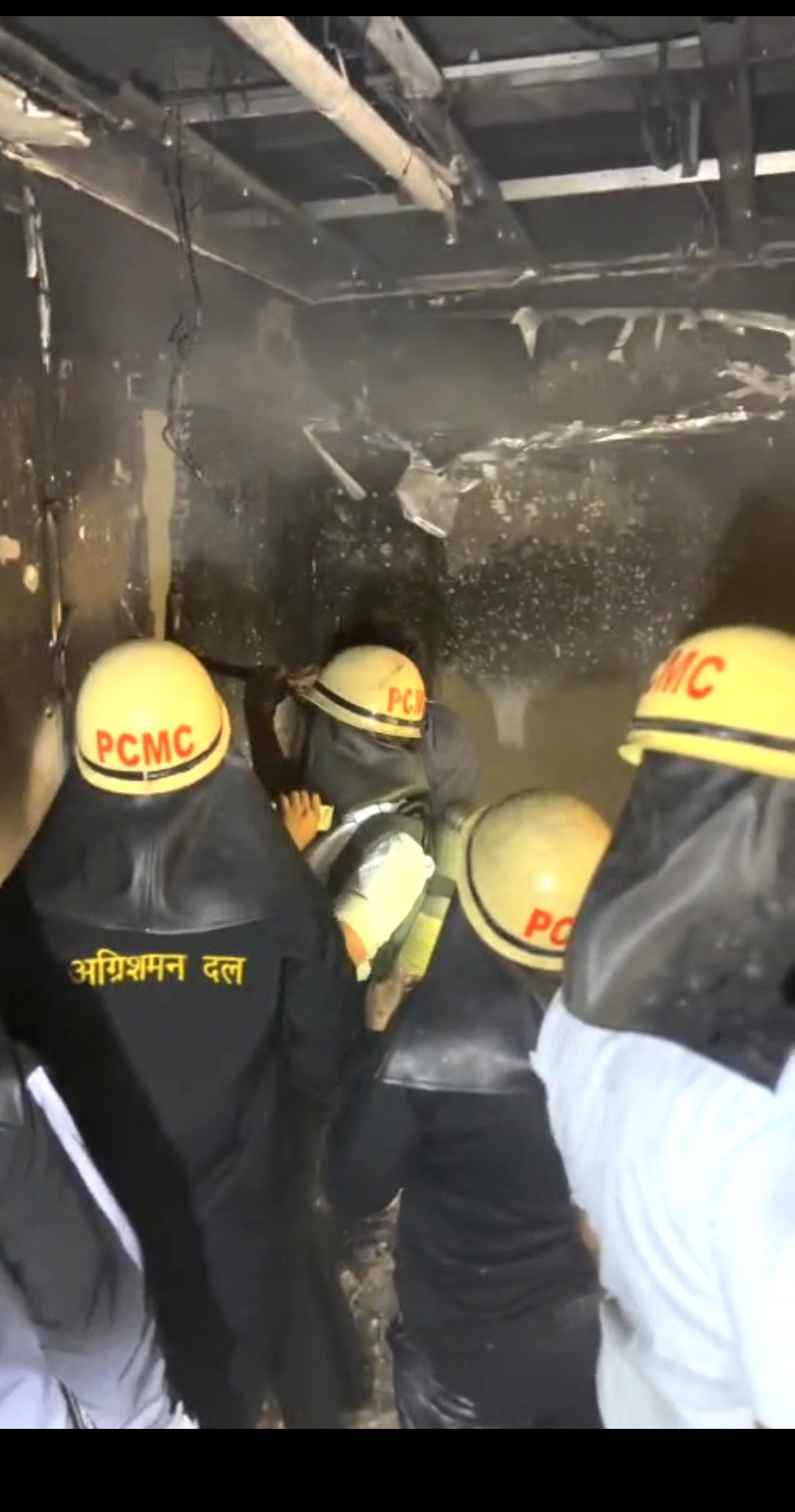 पिंपळे सौदागर येथे बहुमजली कमर्शियल इमारतीमधील कोचिंग क्लासेस मध्ये आग!