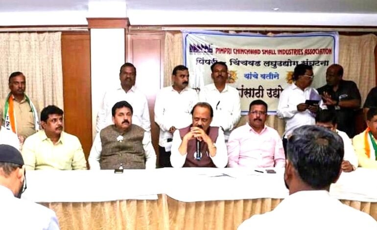 लघुउद्योग संघटनेच्या समस्यांवर निवडणुकीनंतर अधिकाऱ्यासह बैठक: अजित पवार