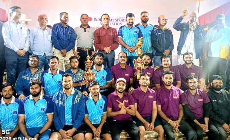 औद्योगिक क्रीडा संघटनेच्या शुटींग व्हॉलीबॉल स्पर्धेत डॅनफॉस कंपनीला विजेतेपद!