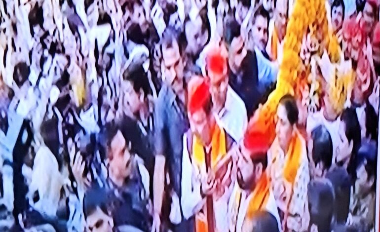 छत्रपती शिवाजी महाराज यांची जयंती किल्ले शिवनेरीवर मोठ्या उत्साहात संपन्न!