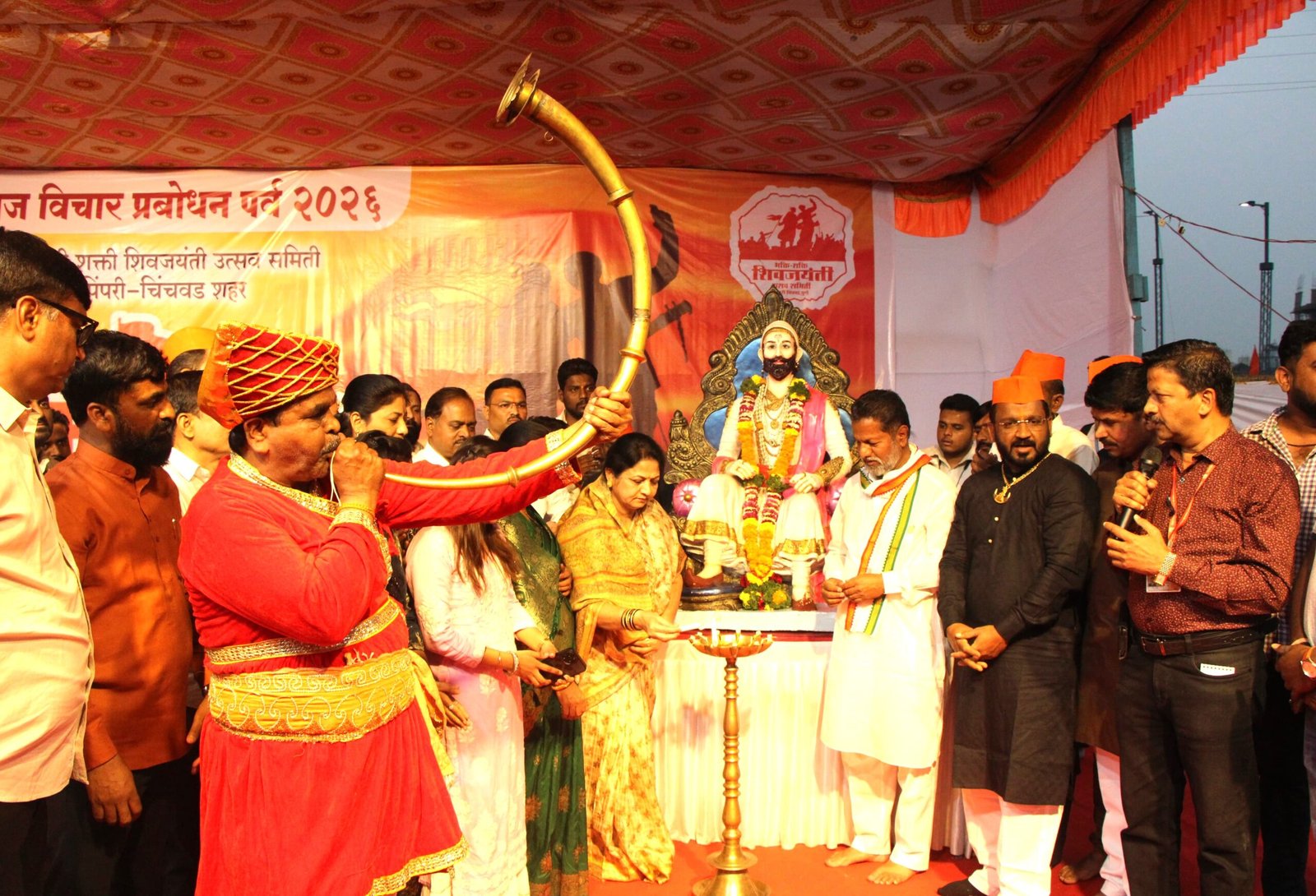 ‘शिवशंभो गर्जना’ कार्यक्रमाने छत्रपती शिवाजी महाराज विचार प्रबोधन पर्वाचा शुभारंभ!