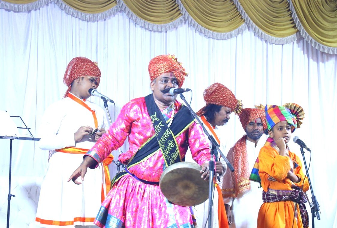 शिवसृष्टी येथे शाहिरीतून दुमदुमली छत्रपतींची पराक्रमगाथा!