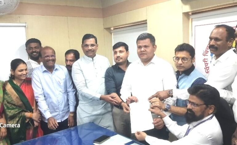 स्थायी समिती अध्यक्षपदासाठी अभिषेक बारणे यांचा एकमेव अर्ज!