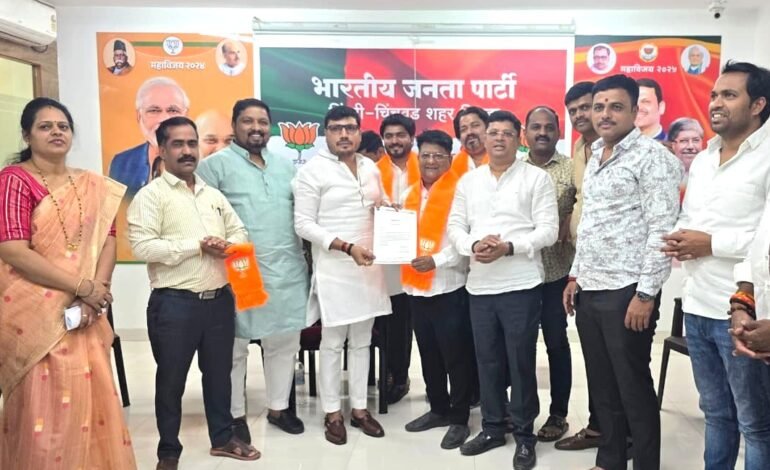 पिंपरी-चिंचवड भाजपाच्या वरिष्ठ उपाध्यक्षपदी संजय पटनी!