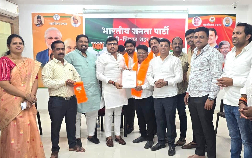  पिंपरी-चिंचवड भाजपाच्या वरिष्ठ उपाध्यक्षपदी संजय पटनी!