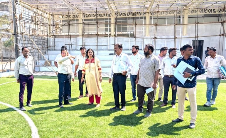 पीएमआरडीएच्या फुटबॉल मैदानांची कामे अंतिम टप्प्यात; आंतरराष्ट्रीय दर्जाच्या सुविधा सज्ज!