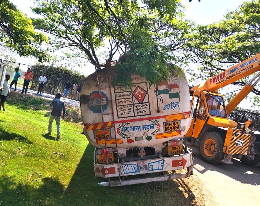 थेऊर फाट्याजवळ रासायनिक वायूगळती; अग्निशमन दलाच्या तत्परतेने अनर्थ टळला!