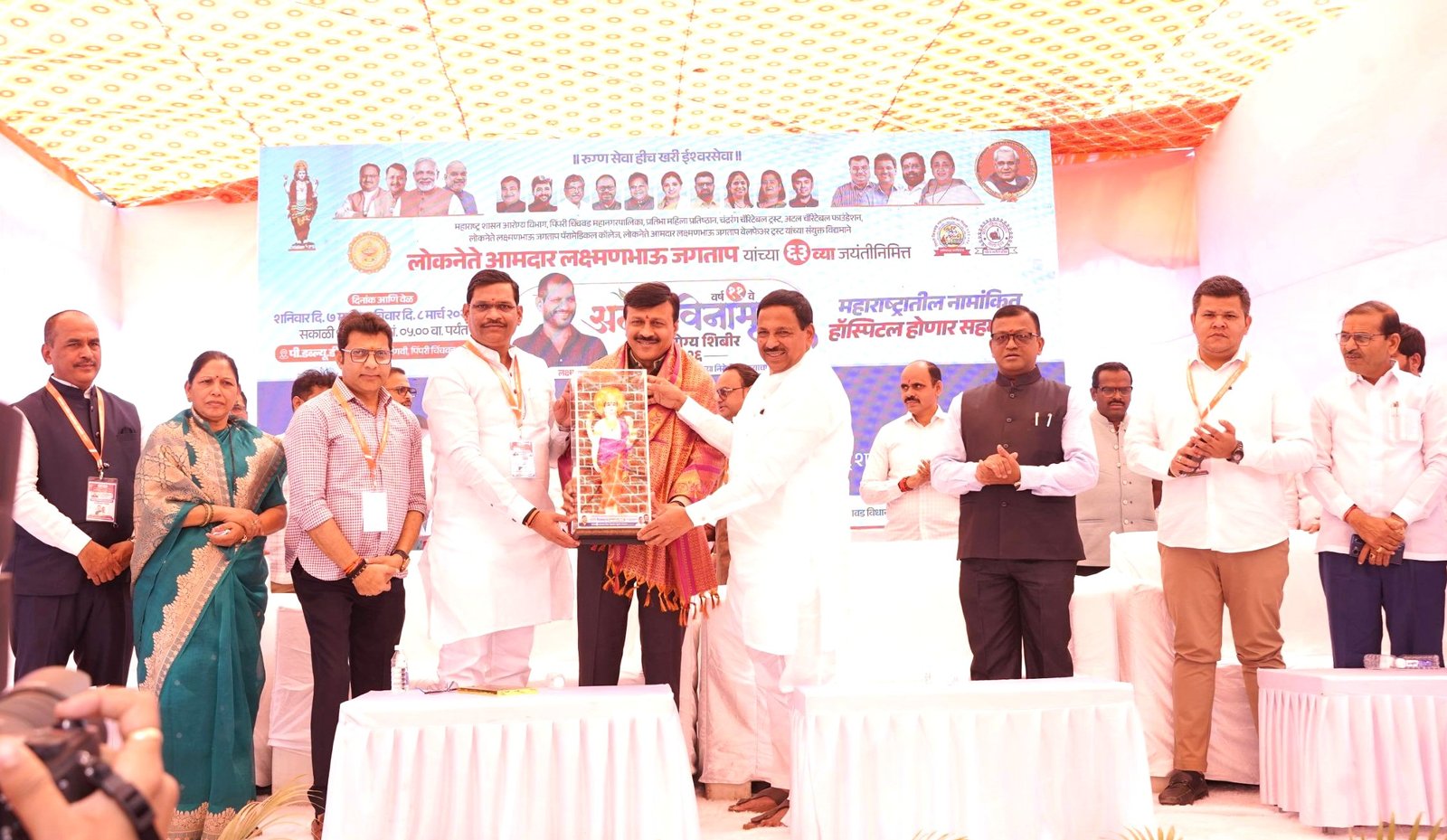 अटल महाआरोग्य शिबिर’ राज्यातील आरोग्य सेवेचे रोल मॉडेल ; डॉ. ओमप्रकाश शेटे