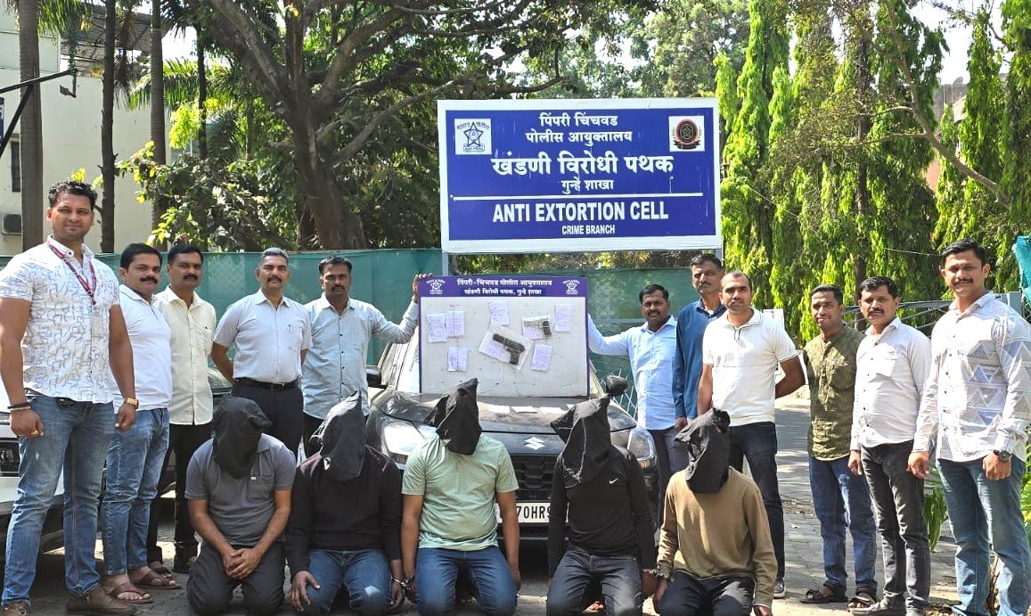 खंडणीसाठी जबरदस्तीने अपहरण; परप्रांतीय पाच आरोपींना अटक!