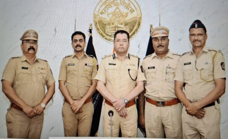 पिंपरी चिंचवड पोलीस आयुक्तालय;तीन पोलीस अंमलदार सेवानिवृत्त!